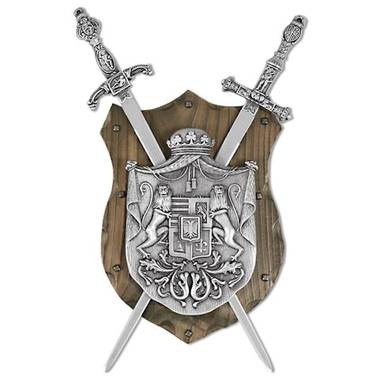 Настенный коллаж Герб с мечами (587)