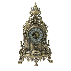 Часы каминные &quot;Возрождение&quot; 40х24х11см (бронза, антик) Португалия