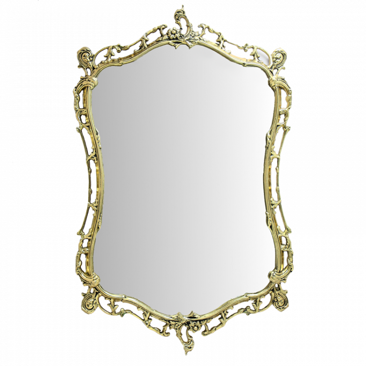 Зеркало настенное "Жардим" 86х54см (бронза, золото) Португалия