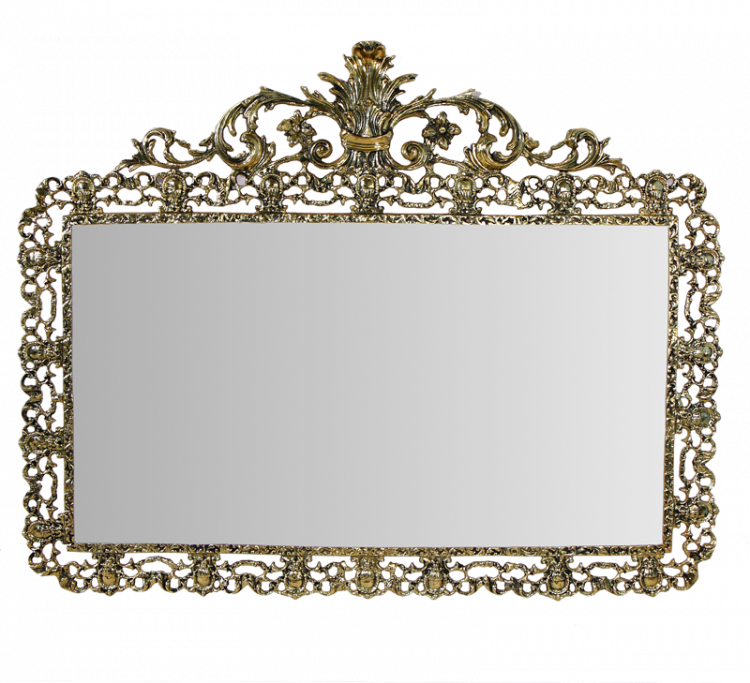 Зеркало настенное "Мотиво Куадрадо" 83х103см (бронза, золото) Португалия)