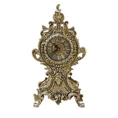 Часы каминные &quot;Бельведер&quot; 34х18х10см (бронза, золото) Португалия