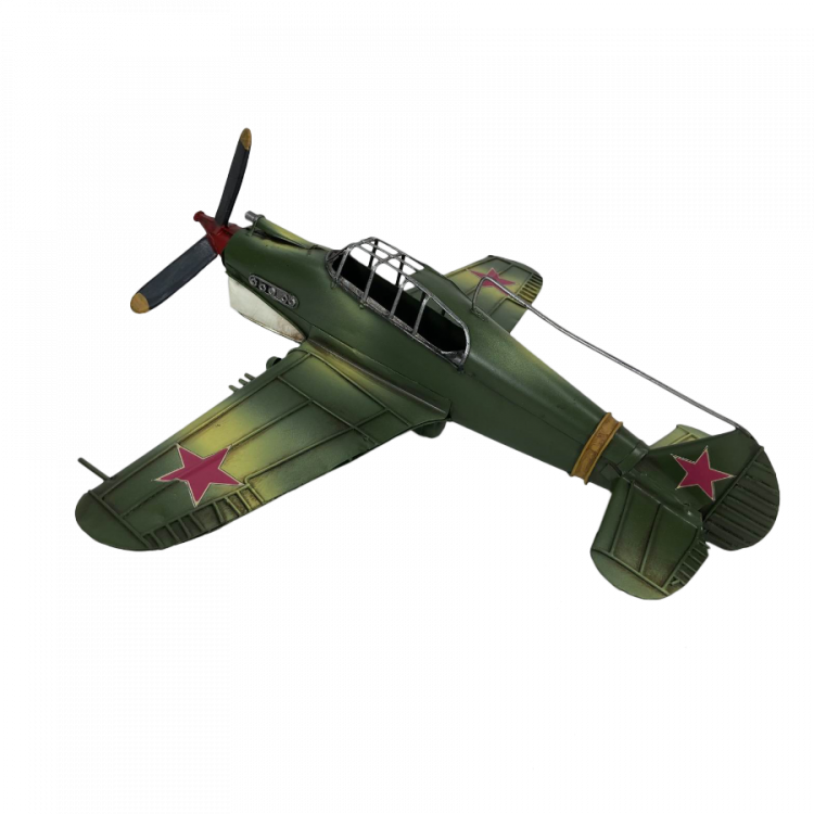 Модель самолета "SpitFire" (Супермарин "Спитфайр" Великобритания 1940г) 30х32х13см 